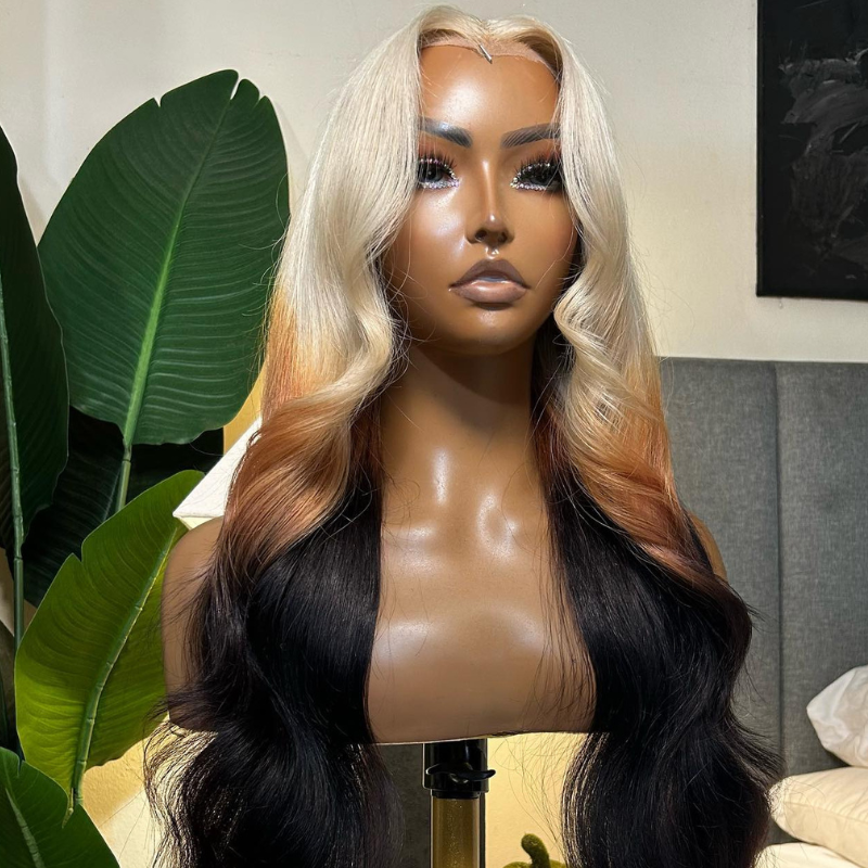 VIYA New Arrival Full Size™ 613 Blonde Brown HD Lace Frontal Loose Body Wave Wigs
