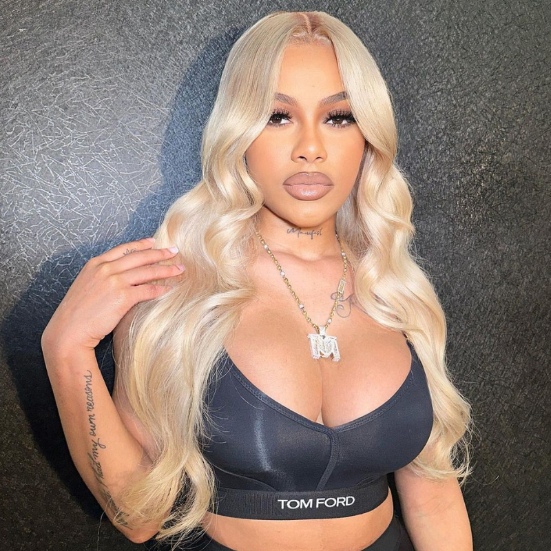 VIYA 5x5 HD Lace Closure 613 Blonde Loose Body Wave & Straight Pre Bleached Knots Human Hair Wigs