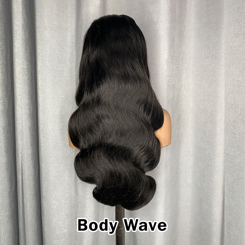 VIYA 5 PCS 4x4 HD Lace Closure All Pre Styled Natural Black Wig Wholesale Package Deal