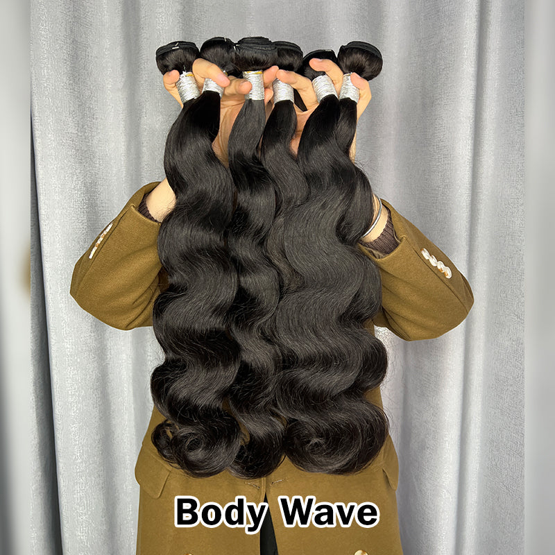 VIYA 9 PCS 12-24 Inch Bundles With 3 PCS 4x4 HD Lace Closure Wholesale Package Deal