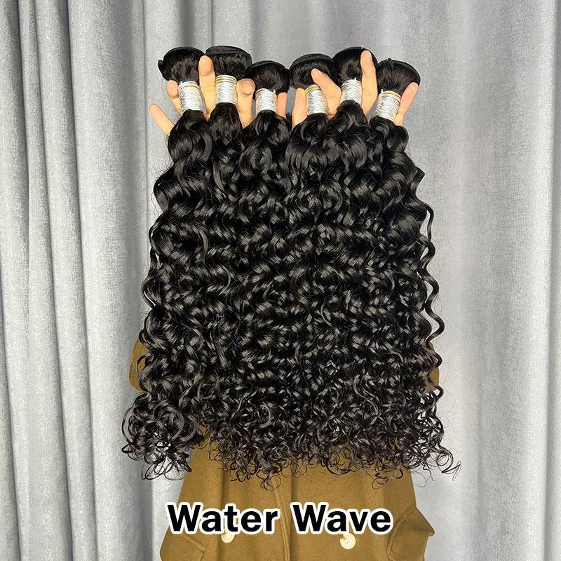 VIYA 9 PCS 12-24 Inch Bundles With 3 PCS 4x4 HD Lace Closure Wholesale Package Deal