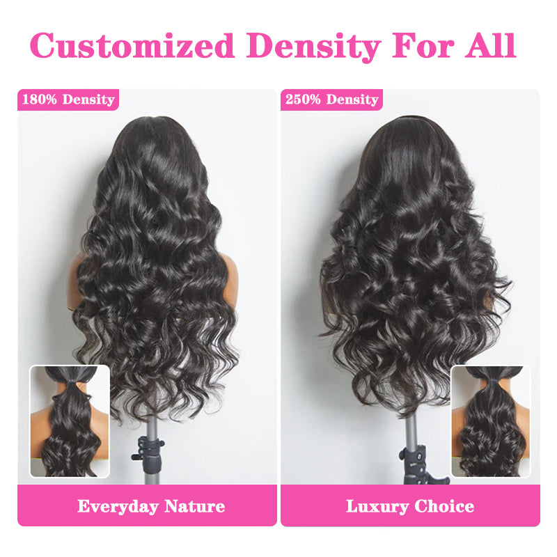 VIYA Bone Straight 13x6 HD Lace Frontal All Pre Styled Full Size™ Custom Human Hair Wig