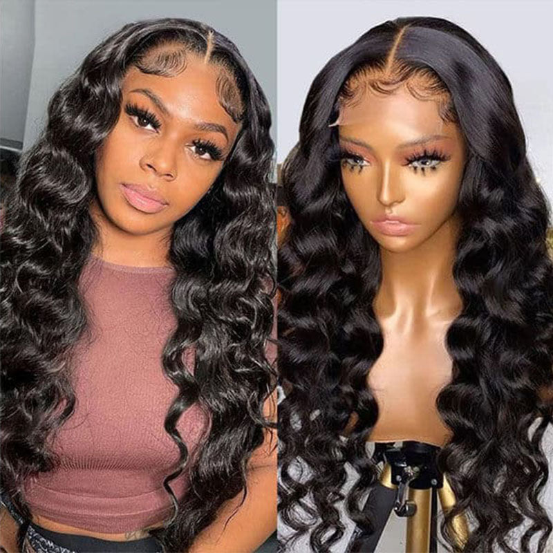 VIYA 360 HD Skin Melt Full Lace Frontal Loose Deep Wave Wig | Viya Hai