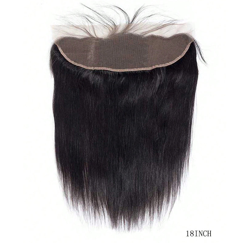 VIYA Straight 1 Pcs 13x4&13x6 HD Lace Frontal Natural Black Human Virgin Hair