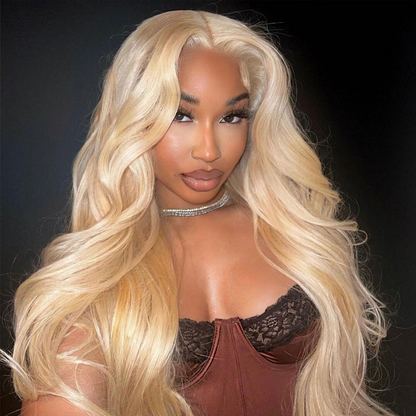 VIYA 5x5 HD Lace Closure 613 Blonde Loose Body Wave &amp; Straight Pre Bleached Knots Human Hair Wigs