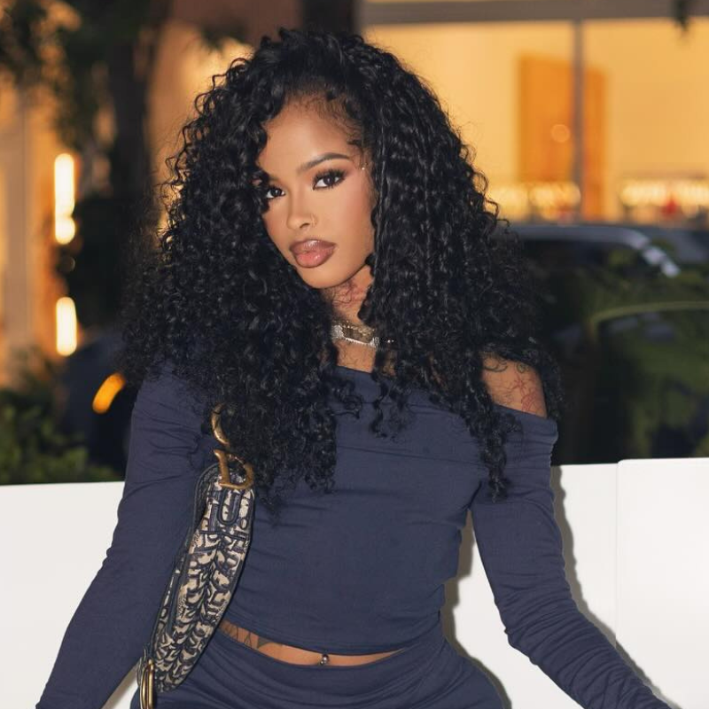VIYA Full Size™ Spiral Deep Wave 13x6 HD Lace Frontal Human Hair All Pre Styled Wig
