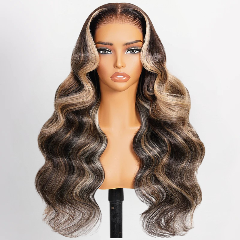 VIYA Full Size™ 13x6 HD Lace Frontal Hairstyles Seven Balayage Highlight All Pre Styled Wig