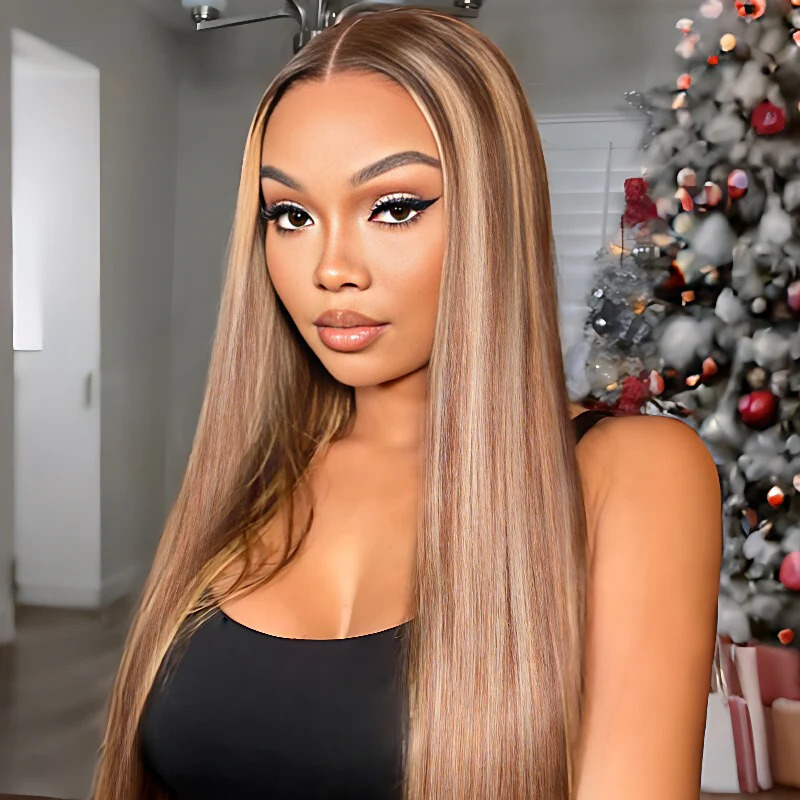 VIYA Full Size™ 13x6 HD Lace Frontal Hairstyles Nine Balayage Highlight All Pre Styled Wig