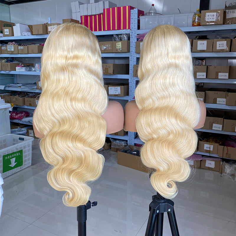 VIYA 2 PCS 13x6 HD Lace Frontal  Straight Body Wave All Pre Styled Color Wig Wholesale Package Deal