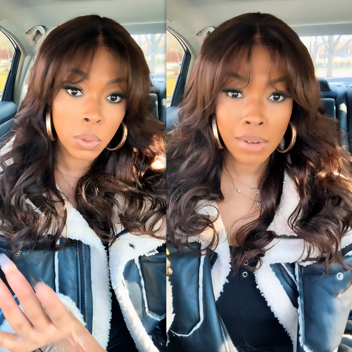 VIYA 13x6 HD Full Lace Frontal Pre Bleached Knots Body Wave Dark Chocolate Brown Human Hair Wig