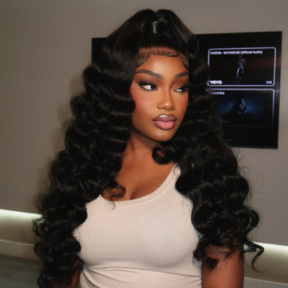 VIYA Loose Deep Wave Full Size™ 13x6 HD Lace Frontal Human Hair Wig