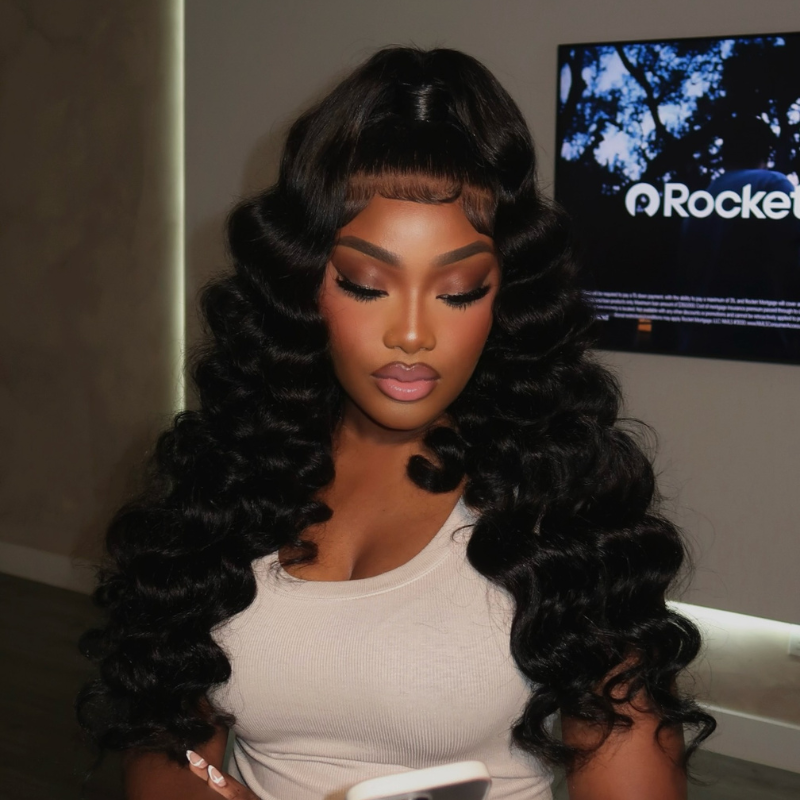 VIYA Loose Deep Wave Full Size™ 13x6 HD Lace Frontal Human Hair Wig