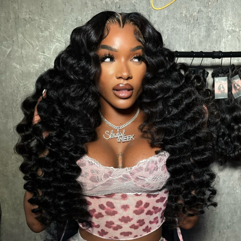 VIYA Loose Deep Wave Full Size™ 13x6 HD Lace Frontal Human Hair Wig