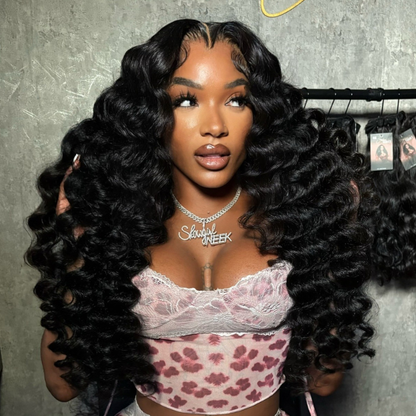 VIYA Loose Deep Wave Full Size™ 13x6 HD Lace Frontal Human Hair Wig