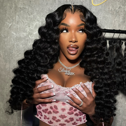 VIYA Loose Deep Wave Full Size™ 13x6 HD Lace Frontal Human Hair Wig