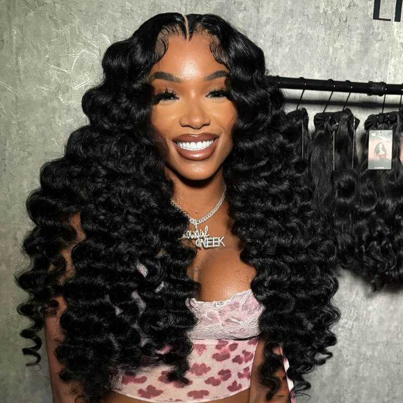 VIYA Loose Deep Wave Full Size™ 13x6 HD Lace Frontal Human Hair Wig