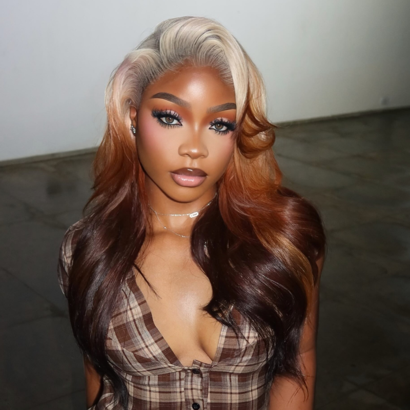 VIYA Full Size™ 13x6 HD Lace Frontal 613 Blonde Color Stylist Hairstyles Human Hair Wig