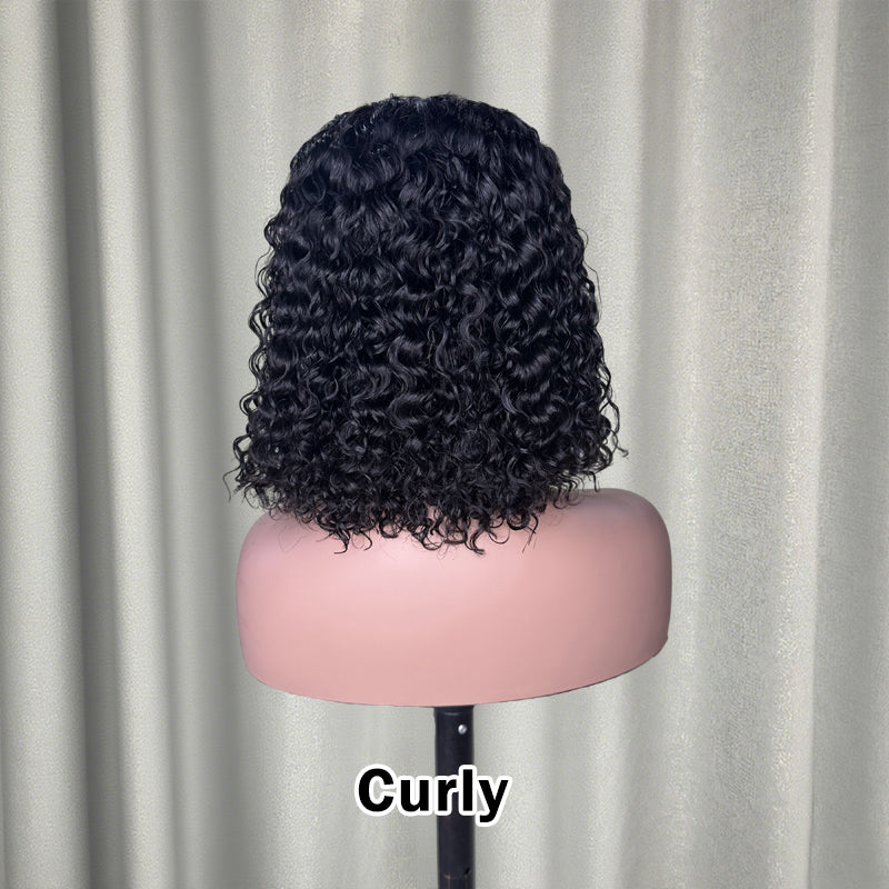 VIYA 5 PCS 13x4 HD Lace Frontal Bob Wig Natural Black Wholesale Package Deal