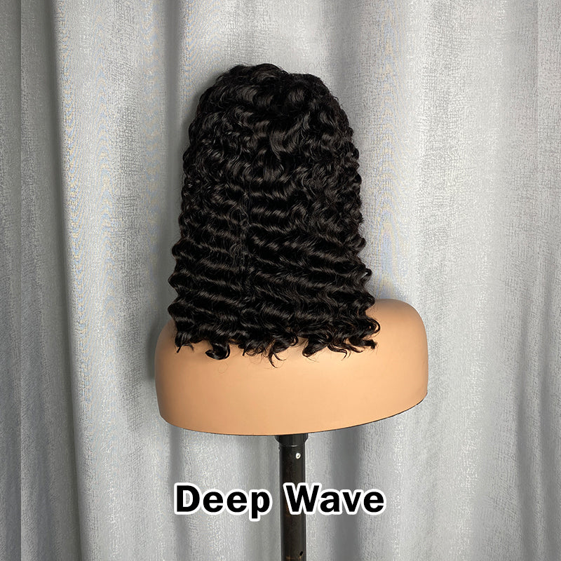 VIYA 5 PCS 13x4 HD Lace Frontal Bob Wig Natural Black Wholesale Package Deal