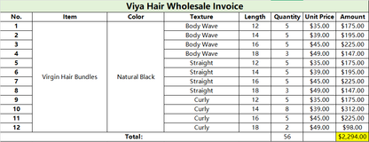 Viya Hair Wig Customize-Ashlie Fields