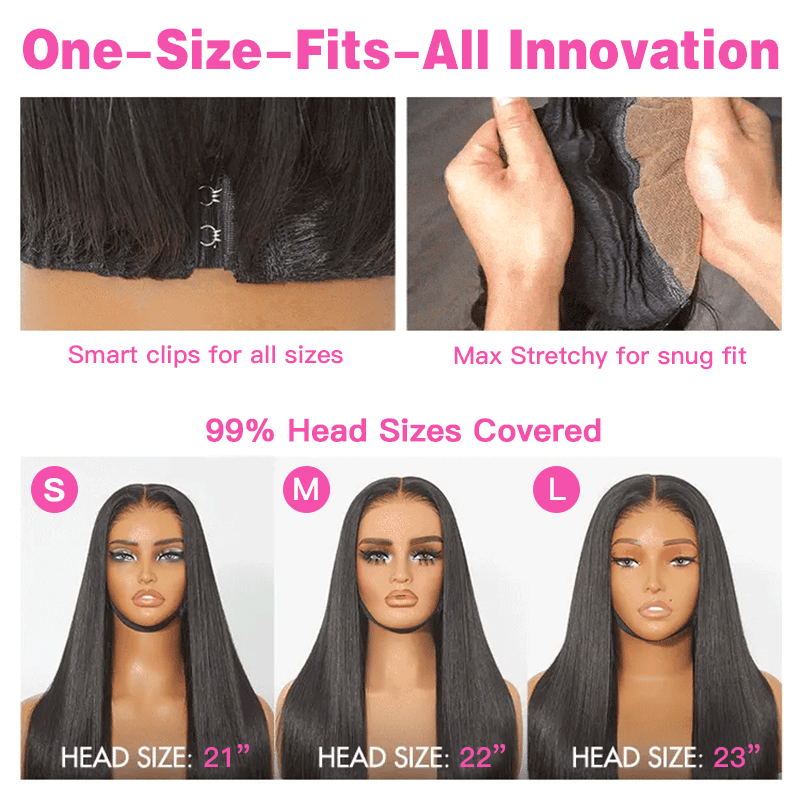 VIYA Full Size™ Glueless 13x4/13x6 Full HD Lace Frontal 613 Blonde Loose Body Wave Human Hair Wigs