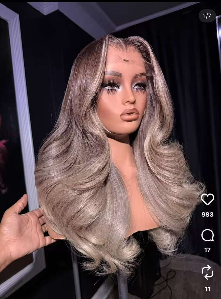 Rose Wholesale Custom Products: cbluxehair 13×6 HD Highlight Body Wave 26in $249