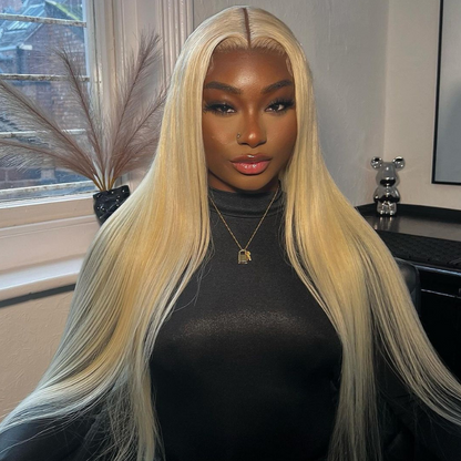 VIYA Stragiht 613 Blonde Color 13x6 HD Lace Frontal Wig Human Hair Wig