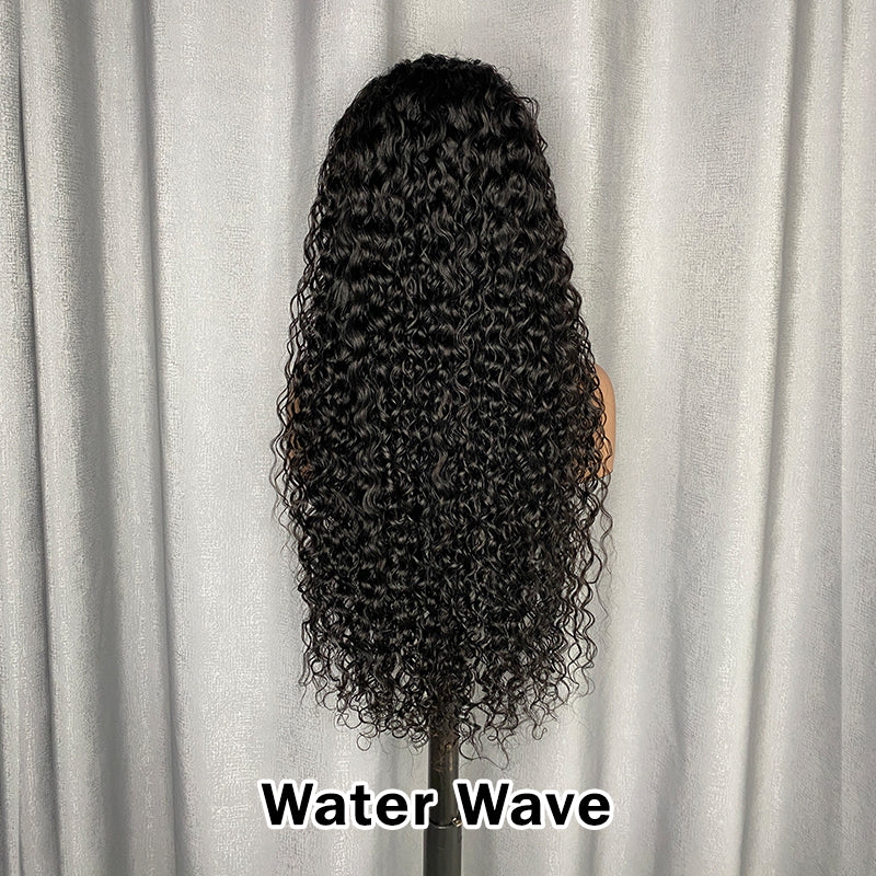 VIYA 5 PCS 4x4 Transparent Lace Closure All Pre Styled Natural Black Wig Wholesale Package Deal