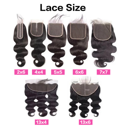 VIYA 9 PCS 12-24 Inch Bundles With 3 PCS 4x4 HD Lace Closure Wholesale Package Deal