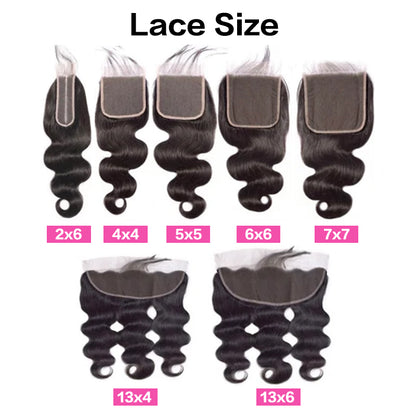 VIYA 9 PCS 18-30 Inch Bundles With 3 PCS 13x6 HD Lace Frontal Wholesale Package Deal