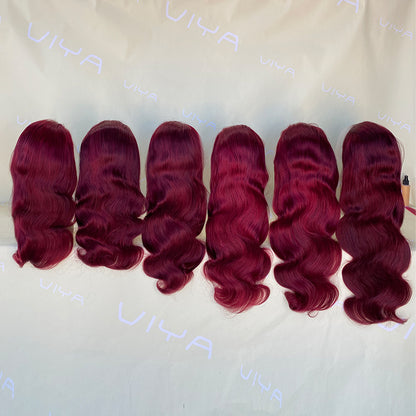 VIYA 3 PCS 4x4 HD Lace Closure Straight Body Wave All Pre Styled Color Wig Wholesale Package Deal