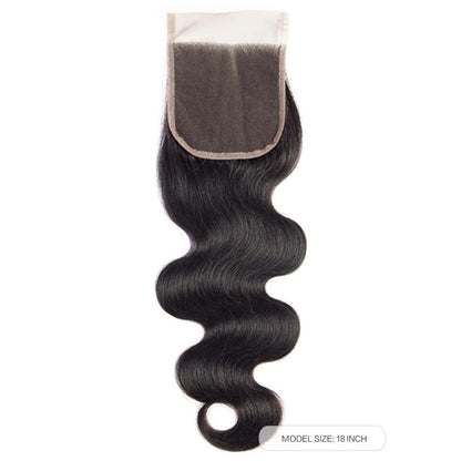 VIYA Body Wave 14-20 Inch 1 Pcs Human Hair HD Lace Closure