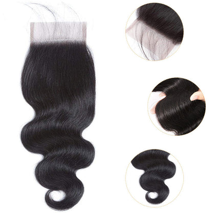 VIYA Body Wave 14-20 Inch 1 Pcs Human Hair HD Lace Closure