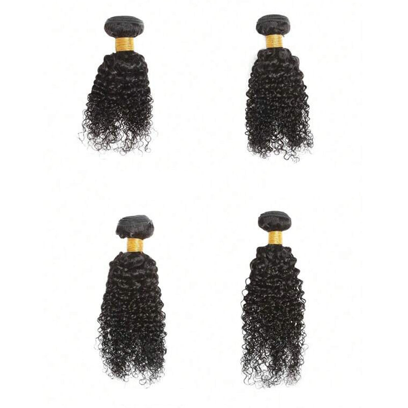 VIYA Curly 1 Bundle Human Virgin Hair Natural Color