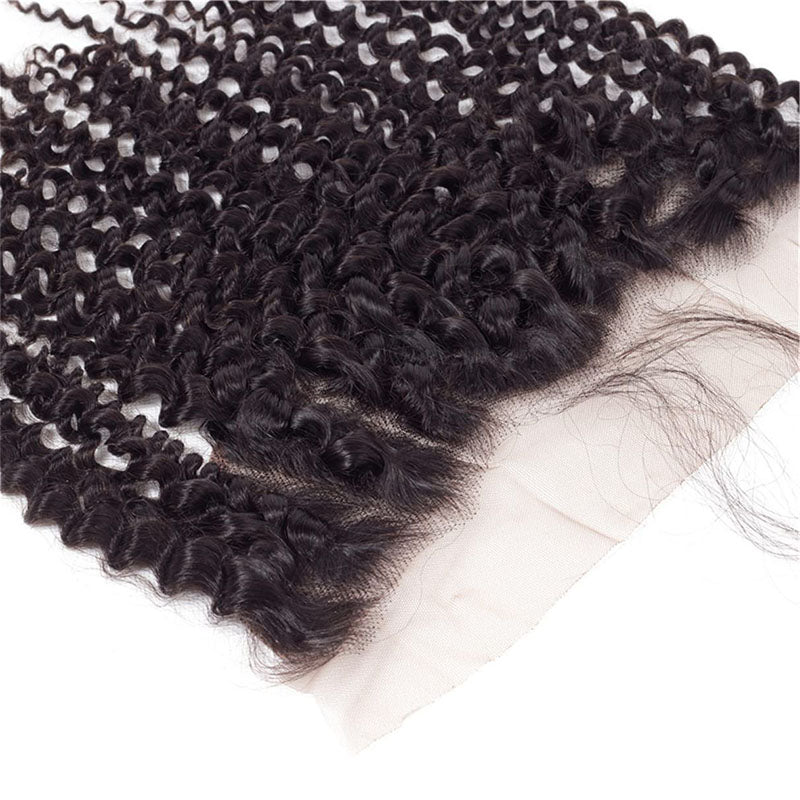 VIYA Culry 1 Pcs 13x4&amp;13x6 HD Lace Frontal Natural Black Human Virgin Hair
