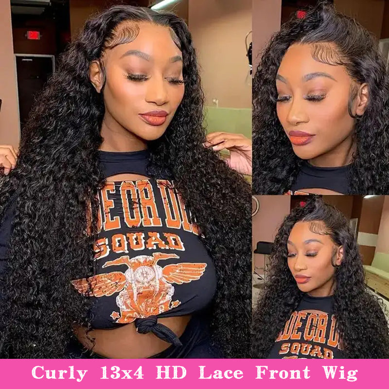 VIYA 13x4 HD Skin Melt Full Lace Frontal Curly Wig | Viya Hair