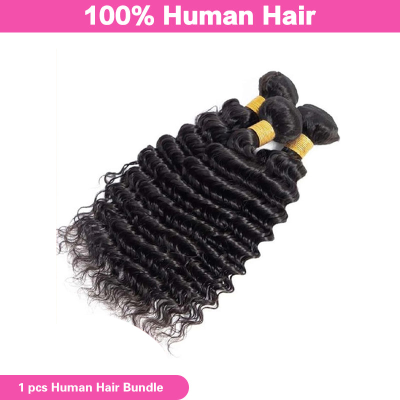 VIYA Deep Wave 1 Bundle 100% Unprocessed Brazilian Virgin Hair