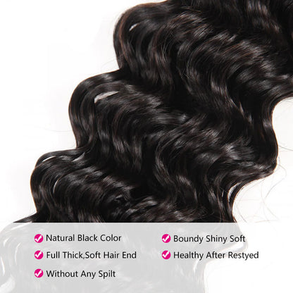 VIYA Deep Wave 1 Bundle 100% Unprocessed Brazilian Virgin Hair