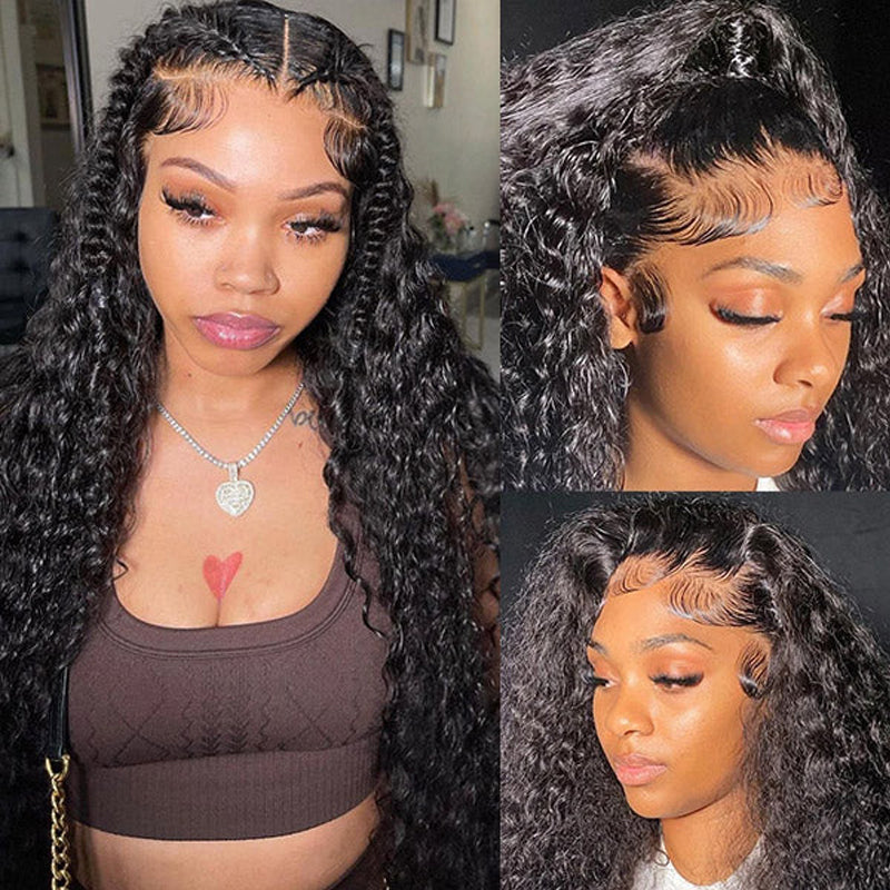 VIYA 13x6 HD Skin Melt Full Lace Frontal Deep Wave Wig | Viya Hair