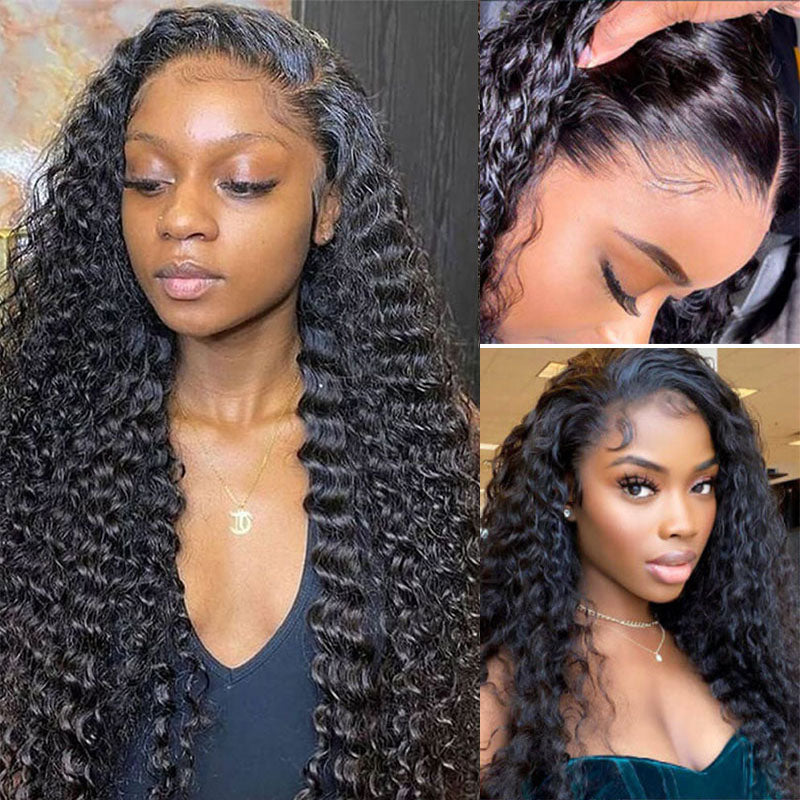 VIYA 13x6 HD Skin Melt Full Lace Frontal Deep Wave Wig | Viya Hair