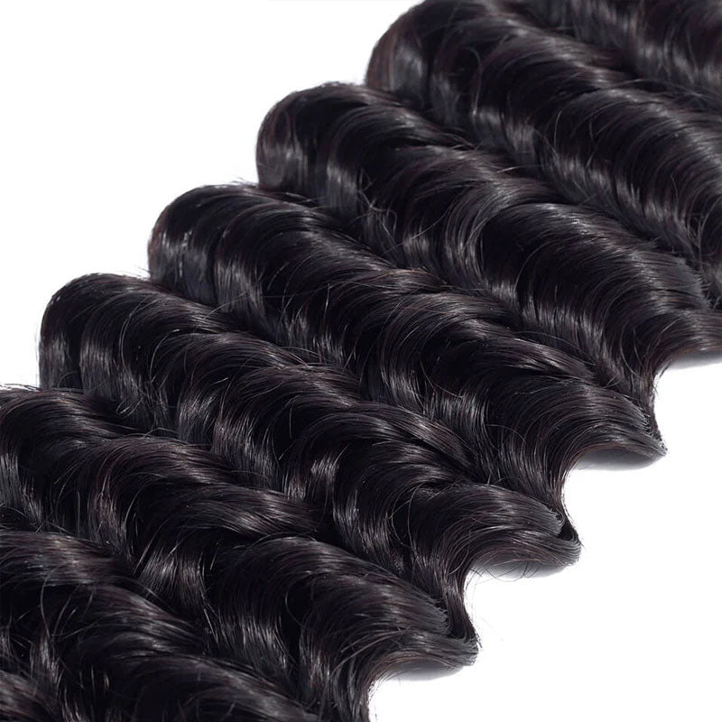 VIYA Deep Wave 3 Bundles Unprocessed Virgin Human Hair Weave