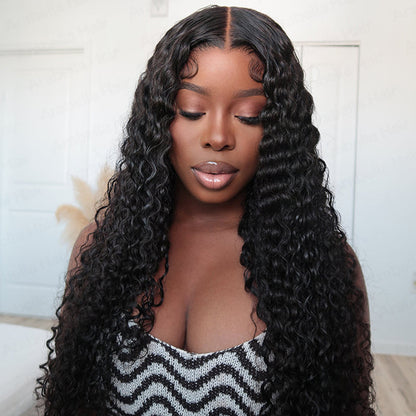 VIYA 360 HD Skin Melt Full Lace Frontal Deep Wave Wig | Viya Hair