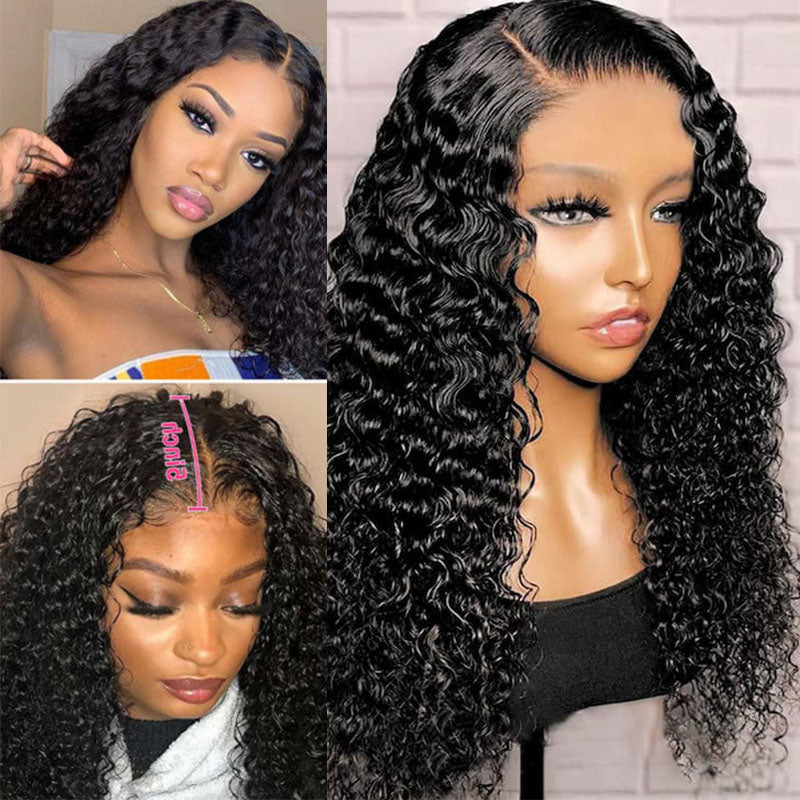 VIYA 5x5 HD Skin Melt Full Lace Closure Deep Wave Wig | Viya Hair