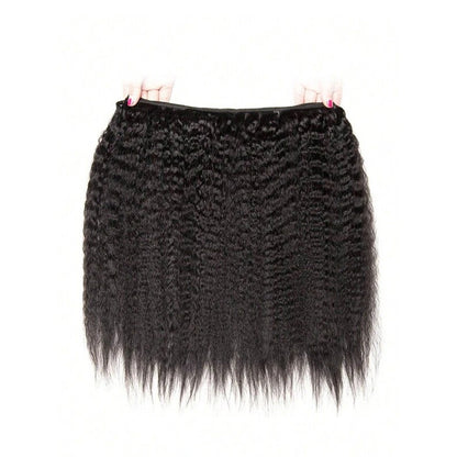 VIYA Kinky Straight 1 Pcs Bundle Natural Black Human Hair