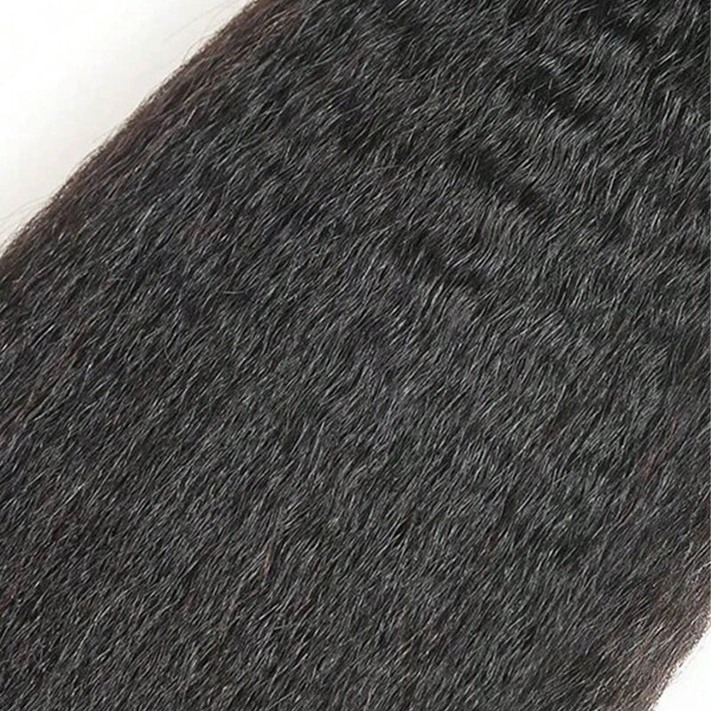 VIYA Kinky Straight 1 Pcs Bundle Natural Black Human Hair