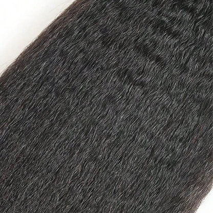 VIYA Kinky Straight 1 Pcs Bundle Natural Black Human Hair