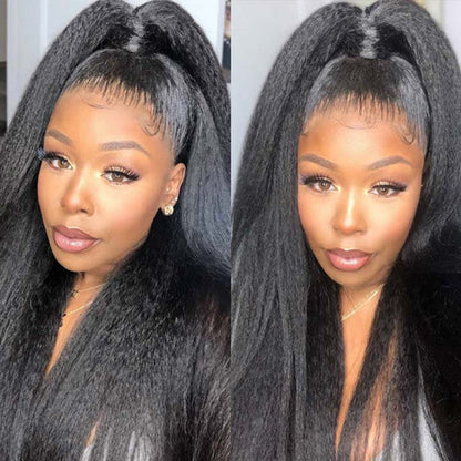 VIYA 360 HD Skin Melt Full Lace Frontal Kinky Straight Wig | Viya Hair