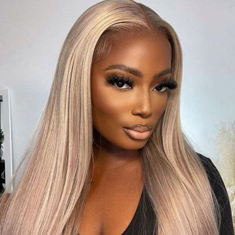 VIYA Full Size™ Glueless 13x6 Lace New Arrival Blonde Wig With Brown Highlights 