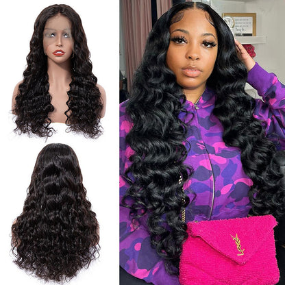 VIYA 13x6 HD Skin Melt Full Lace Frontal Loose Deep Wave Wig | Viya Hair