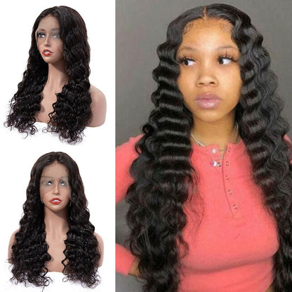VIYA 13x6 HD Skin Melt Full Lace Frontal Loose Deep Wave Wig | Viya Hair